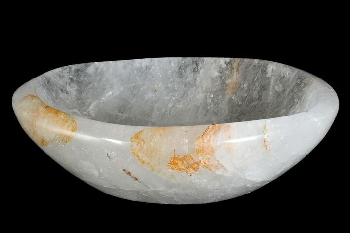 Polished Quartz Bowl - Madagascar #169154
